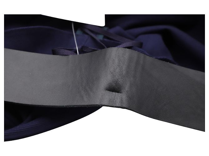 Sportmax Kleid aus Baumwolle in Marineblau - Ansicht 6