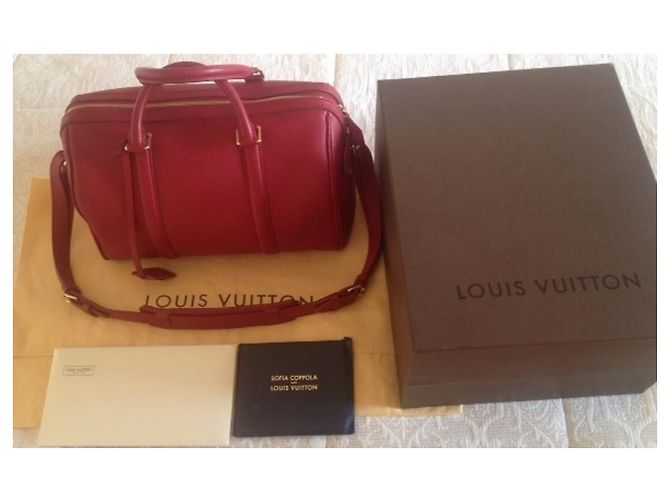 Louis Vuitton PM SOFIA COPPOLA CHERRY Vermelho - vista 3