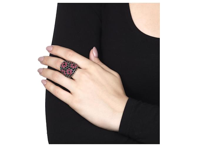 Pasquale Bruni Ruby e Black Diamond Ring - vista 3