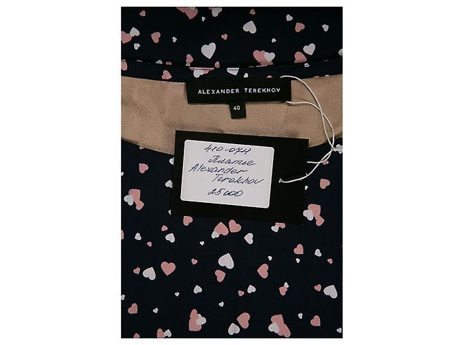 Vestido Alexander Terekhov con estampado de corazones Impresión de pitón - vista 5