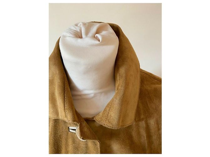 Cuero Karen Millen (ante) Capa Castaño Caramelo - vista 3