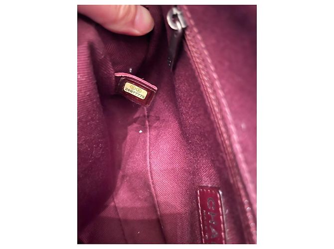 Timeless Chanel mittelgroße flache Tasche, saisonal Schwarz - Ansicht 8