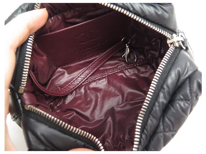 NEW CHANEL COCO COCOON POUCH TOILET BAG PM NERO POUCH - vista 7