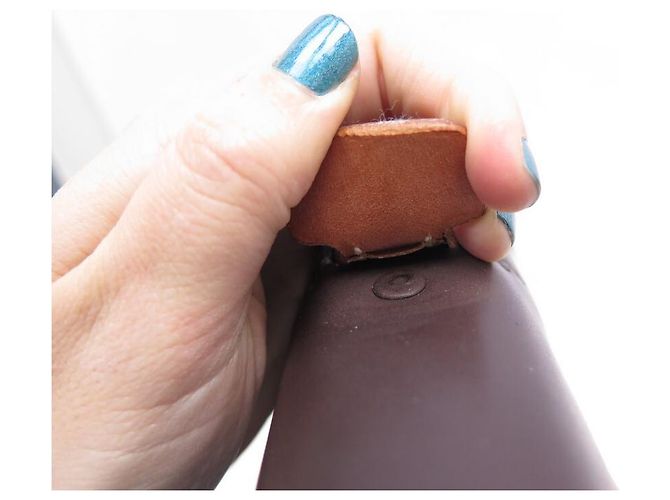 Hermès BORSA PORTA DOCUMENTI HERMES ETRIVIERE II 38 CM IN PELLE SOMBRERO E HUNTER Marrone - vista 14