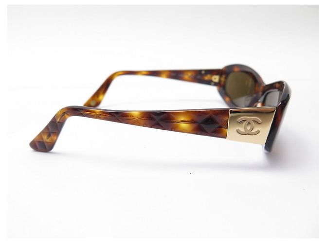 CHANEL Sonnenbrille 5014 TURTLE SHELL MATRATZE SONNENBRILLENTASCHE Braun - Ansicht 2