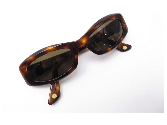 CHANEL Sonnenbrille 5014 TURTLE SHELL MATRATZE SONNENBRILLENTASCHE Braun - Ansicht 4