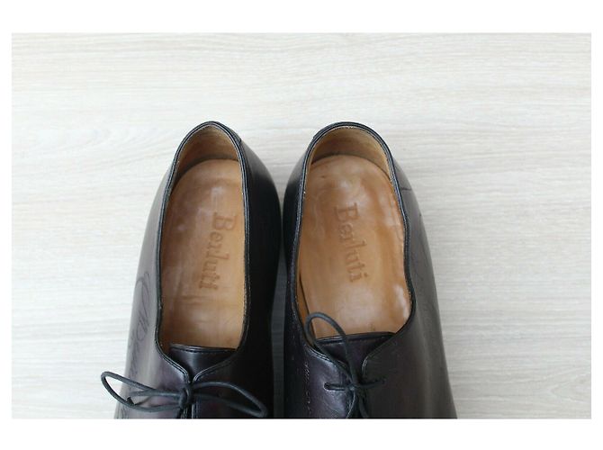 BERLUTI ALESSANDRO GALET SCARPA 2020 cuir 11,5 / 45,5 SCARPE DA UOMO NUOVE CONDIZIONI Multicolore - vista 10