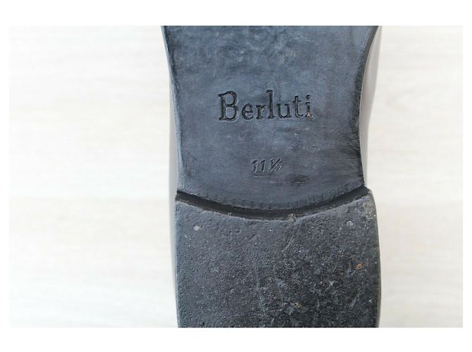 BERLUTI ALESSANDRO GALET SCARPA 2020 cuir 11,5 / 45,5 SCARPE DA UOMO NUOVE CONDIZIONI Multicolore - vista 8