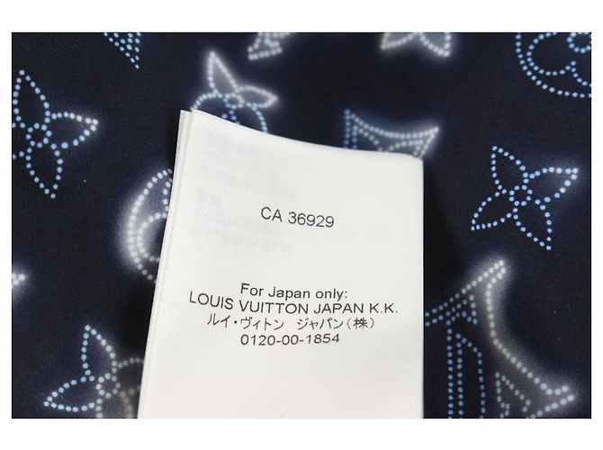 Louis Vuitton Size 36 Einteiliger Badeanzug mit Mahina-Monogramm in Marineblau - Ansicht 10