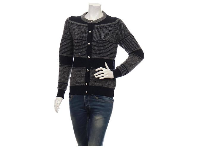 Jacob Cohen Strickjacke aus Wolle und Polyamid Mehrfarben - Ansicht 4