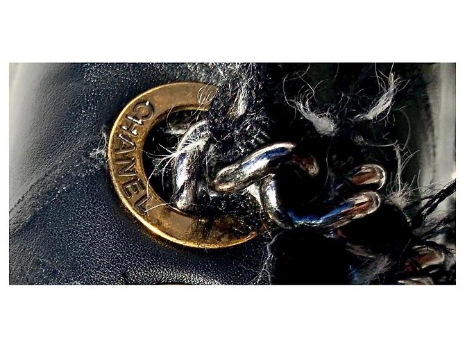 Timeless Chanel Articolo di sfilata con patta foderata Nero - vista 11