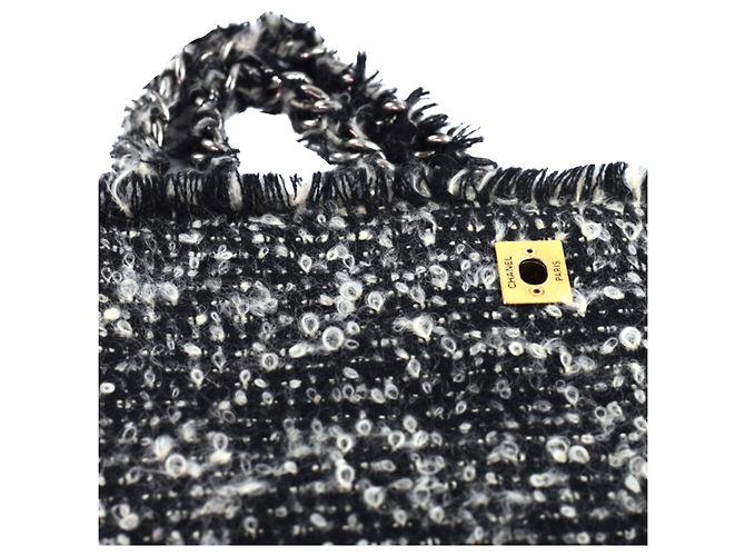 Timeless Chanel Articolo di sfilata con patta foderata Nero - vista 5