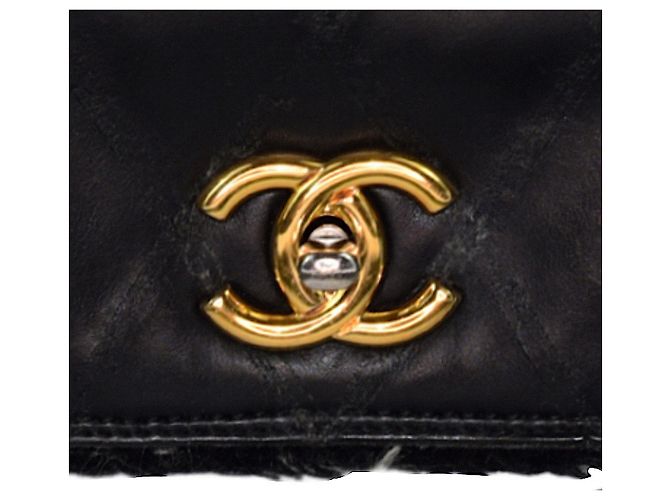 Timeless Chanel Articolo di sfilata con patta foderata Nero - vista 8