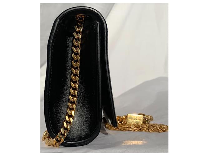 Kate Monogramme Saint Laurent Kate monogramma nappa Nero - vista 10