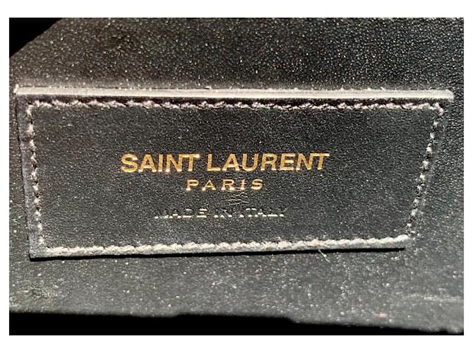 Kate Monogramme Saint Laurent Kate monogramma nappa Nero - vista 5