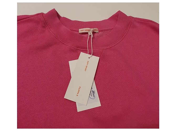 Filippa K Sweatshirt Rosa Baumwolle Lyocell M Pink - Ansicht 3