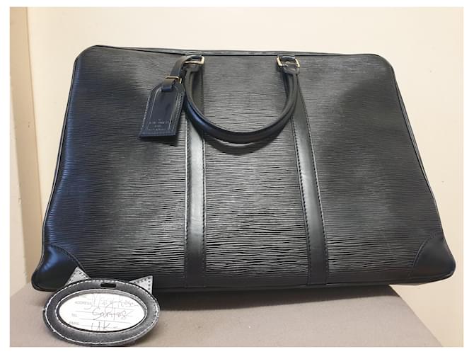Louis Vuitton Valigetta porta documenti Nero - vista 9