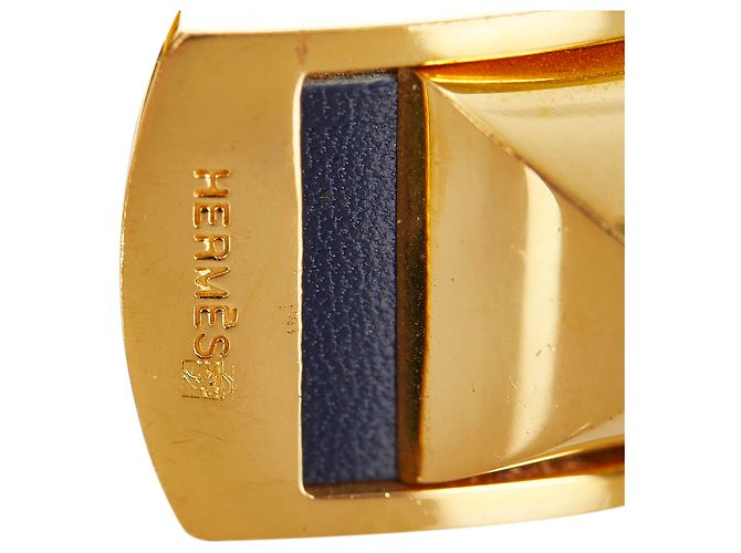Hermès Pulsera Hermes Gold Medor Stud Dorado Púrpura - vista 4