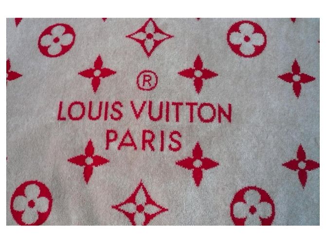 LOUIS VUITTON Strandtuch MONOGRAMM NEU ZUSTAND Mehrfarben - Ansicht 2