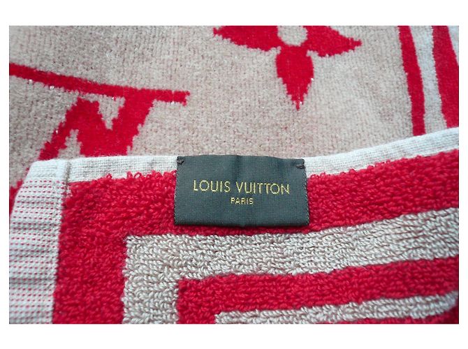 LOUIS VUITTON Strandtuch MONOGRAMM NEU ZUSTAND Mehrfarben - Ansicht 4