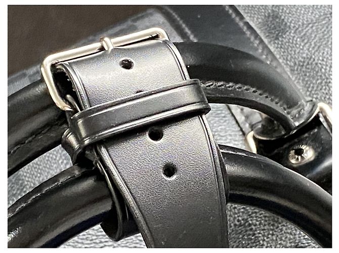 Abbesses Louis Vuitton Borsa a tracolla Keepall 55 Grigio antracite - vista 4