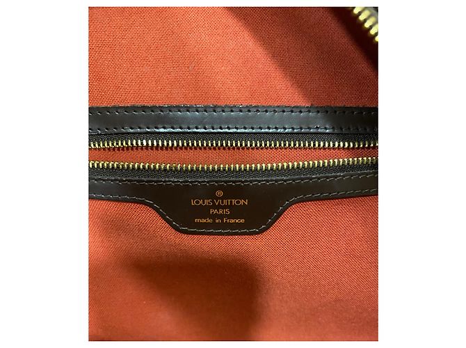 Borsa Louis Vuitton Nolita Marrone Damier Ebene - vista 14