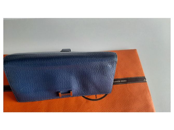 Hermès Portfolio, Béarn Blu scuro - vista 2