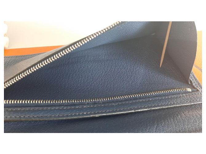 Hermès Portfolio, Béarn Blu scuro - vista 5