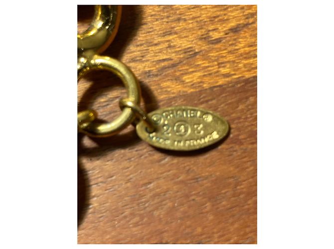 Collana Chanel vintage con medaglione leone D'oro - vista 5