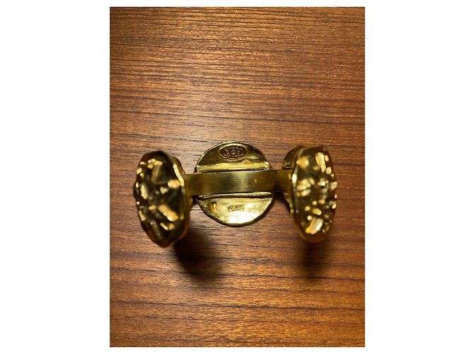 Bracciale Chanel vintage D'oro - vista 3
