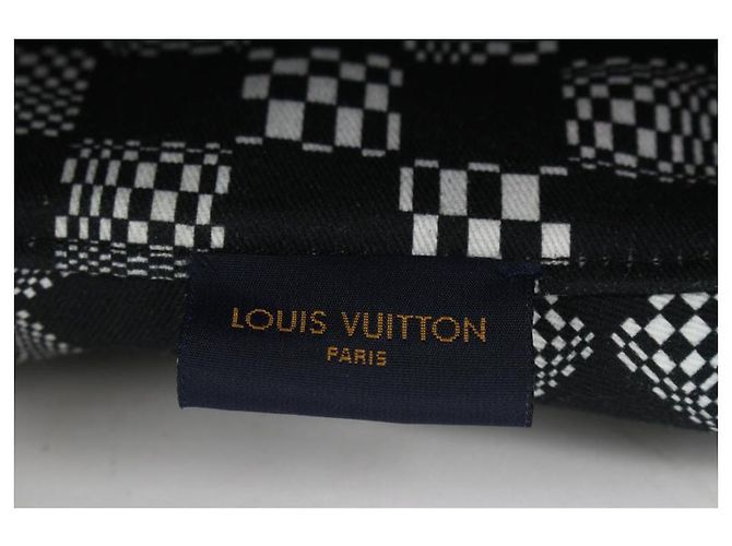 Louis Vuitton Size 60 Black x White Distorted Damier Bucket Hat Fisherman - Ansicht 9