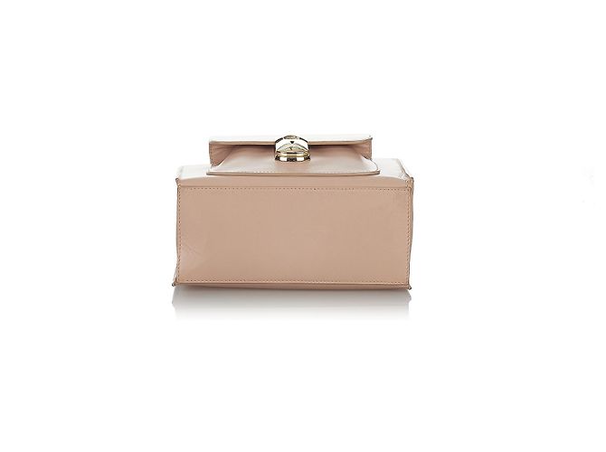 All Afternoon Balenciaga Borsa a tracolla in pelle marrone con lucchetto per tutto il pomeriggio - vista 4
