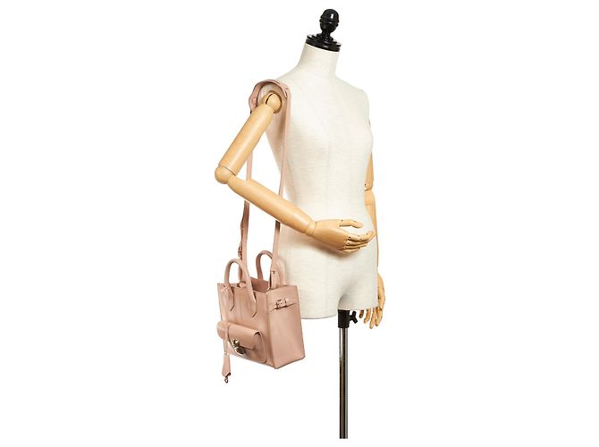 All Afternoon Balenciaga Borsa a tracolla in pelle marrone con lucchetto per tutto il pomeriggio - vista 9