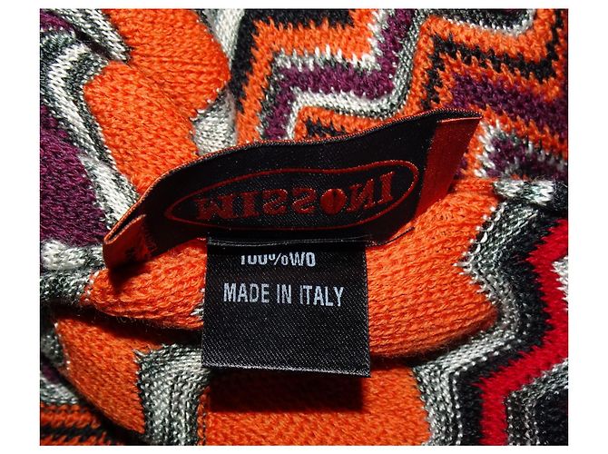 MISSONI STRICK SCHAL MIT ZIG-ZACKEN - Ansicht 3