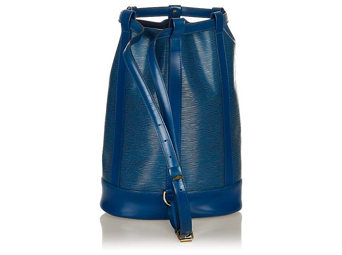 Louis Vuitton Blu Epi Randonnee PM - vista 3