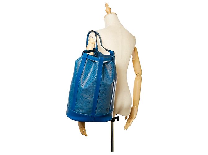 Louis Vuitton Blu Epi Randonnee PM - vista 8