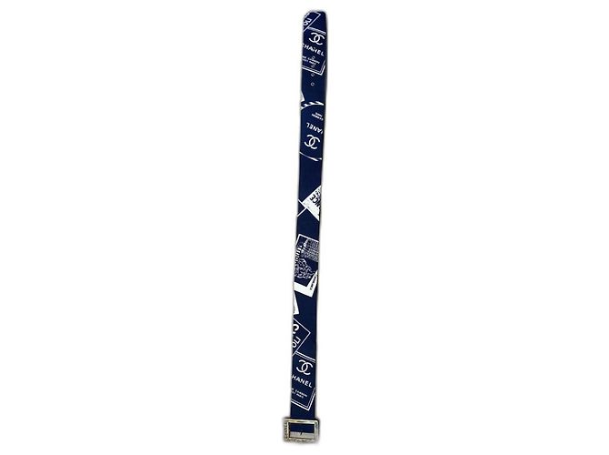Chanel Cinturones Azul marino - vista 2