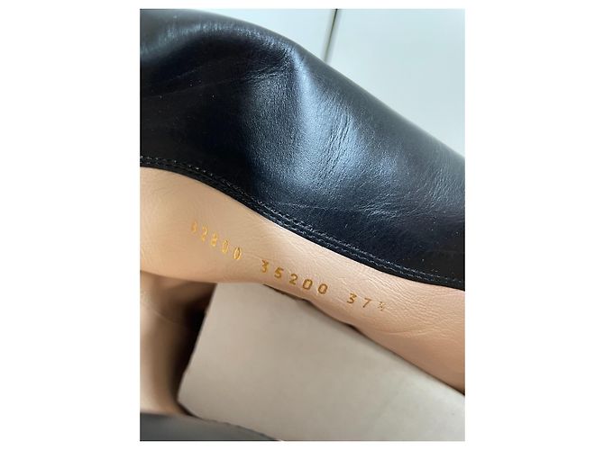 Gianvito Rossi Botas de piel negras Negro - vista 9