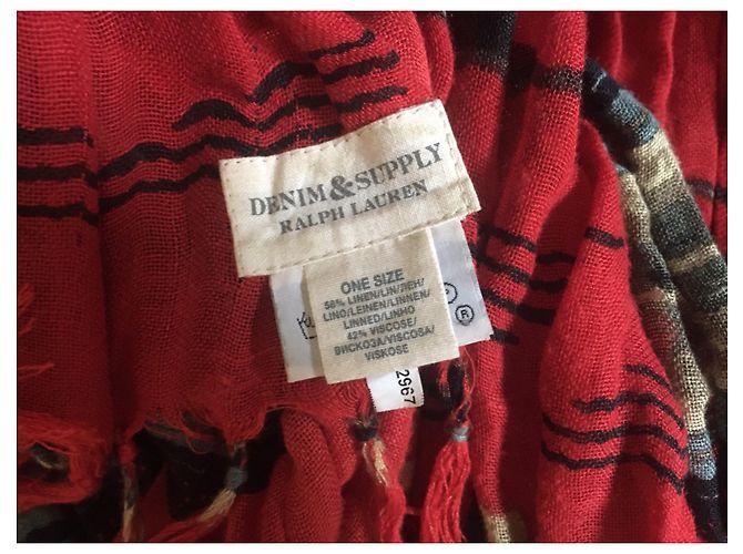 Denim Ralph Lauren e sciarpa di fornitura Multicolore - vista 5