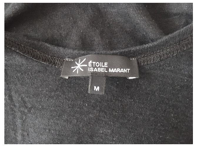 Isabel Marant Etoile Ärmelloses mittellanges schwarzes Kleid - Ansicht 4