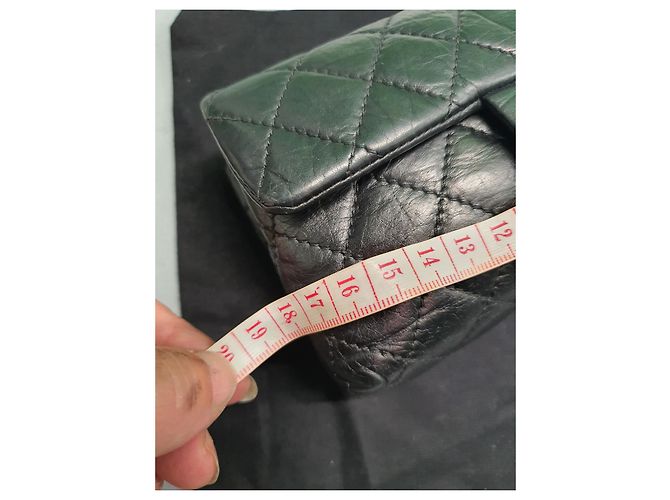 2.55 Marsupio/marsupio chanel uniforme Nero Argento - vista 11