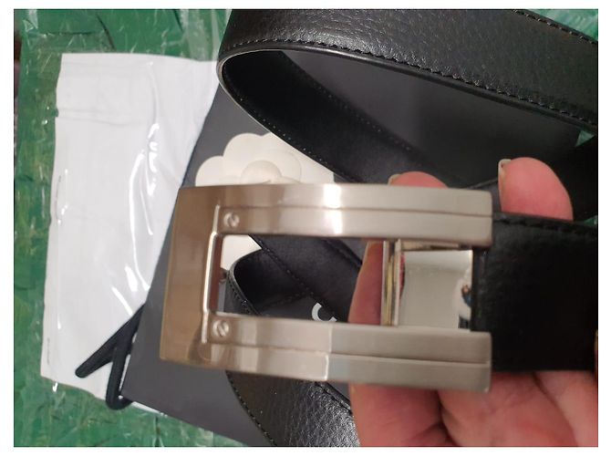 2.55 Marsupio/marsupio chanel uniforme Nero Argento - vista 15