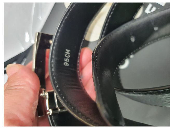 2.55 Marsupio/marsupio chanel uniforme Nero Argento - vista 16