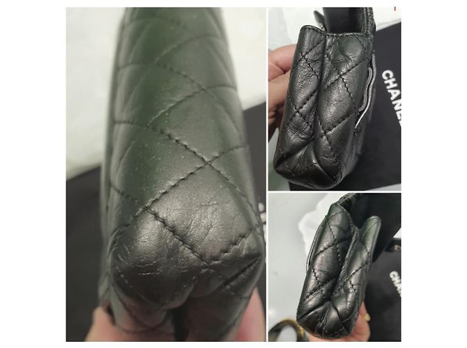 2.55 Marsupio/marsupio chanel uniforme Nero Argento - vista 7
