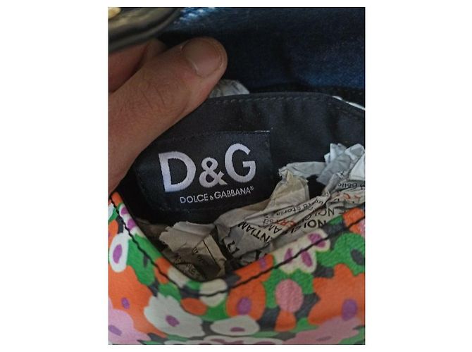 Dolce & Gabbana D&G Ledertasche mit Blumenmuster Mehrfarben - Ansicht 7