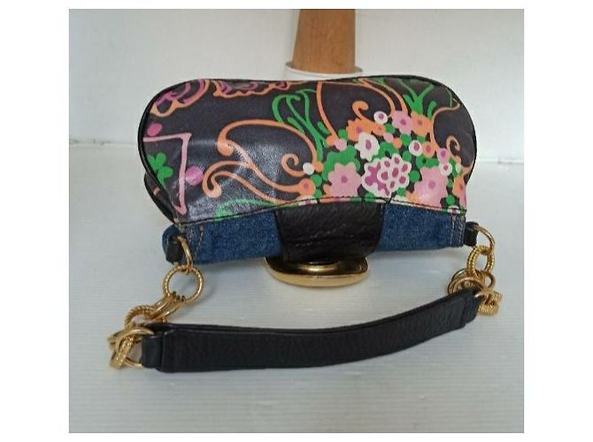 Dolce & Gabbana D&G Ledertasche mit Blumenmuster Mehrfarben - Ansicht 8