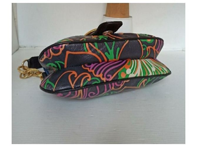 Dolce & Gabbana D&G Ledertasche mit Blumenmuster Mehrfarben - Ansicht 9
