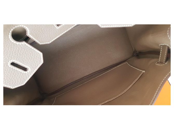 Hermès Birkin 30 CAVO TOGO Taupe - vista 11