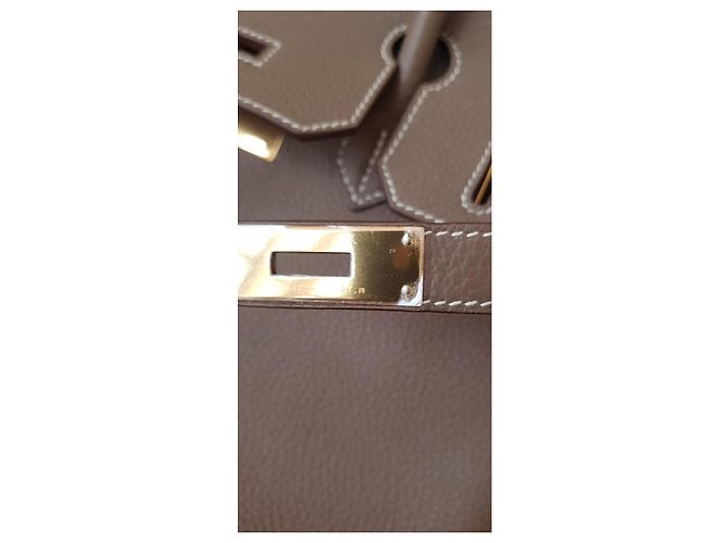 Hermès Birkin 30 CAVO TOGO Taupe - vista 13