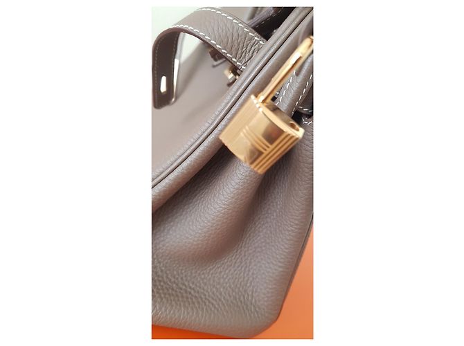 Hermès Birkin 30 CAVO TOGO Taupe - vista 14